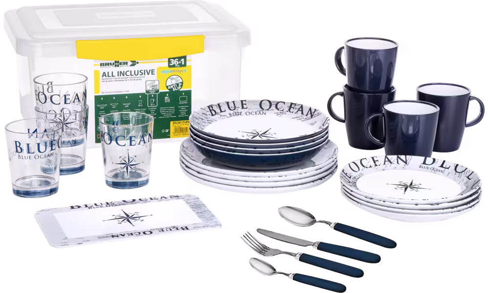 Geschirr BLUE OCEAN (Box)